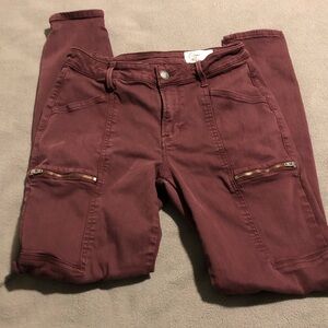 Cosmic Blue Love Purple Pants 27T w Elastic waist *4 Front Pockets and 2 Back